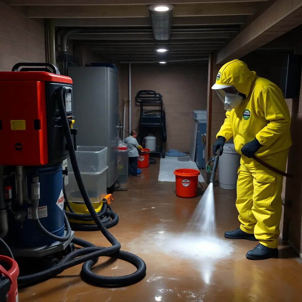 How to Handle Sewage Backup Safely - Professional restoration services image