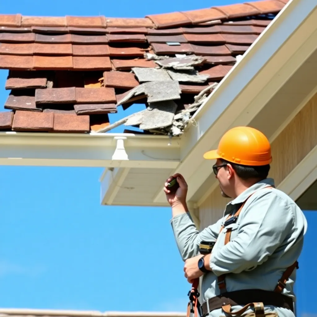 How Wind Damage Affects Roofs and Gutters - Professional restoration services image