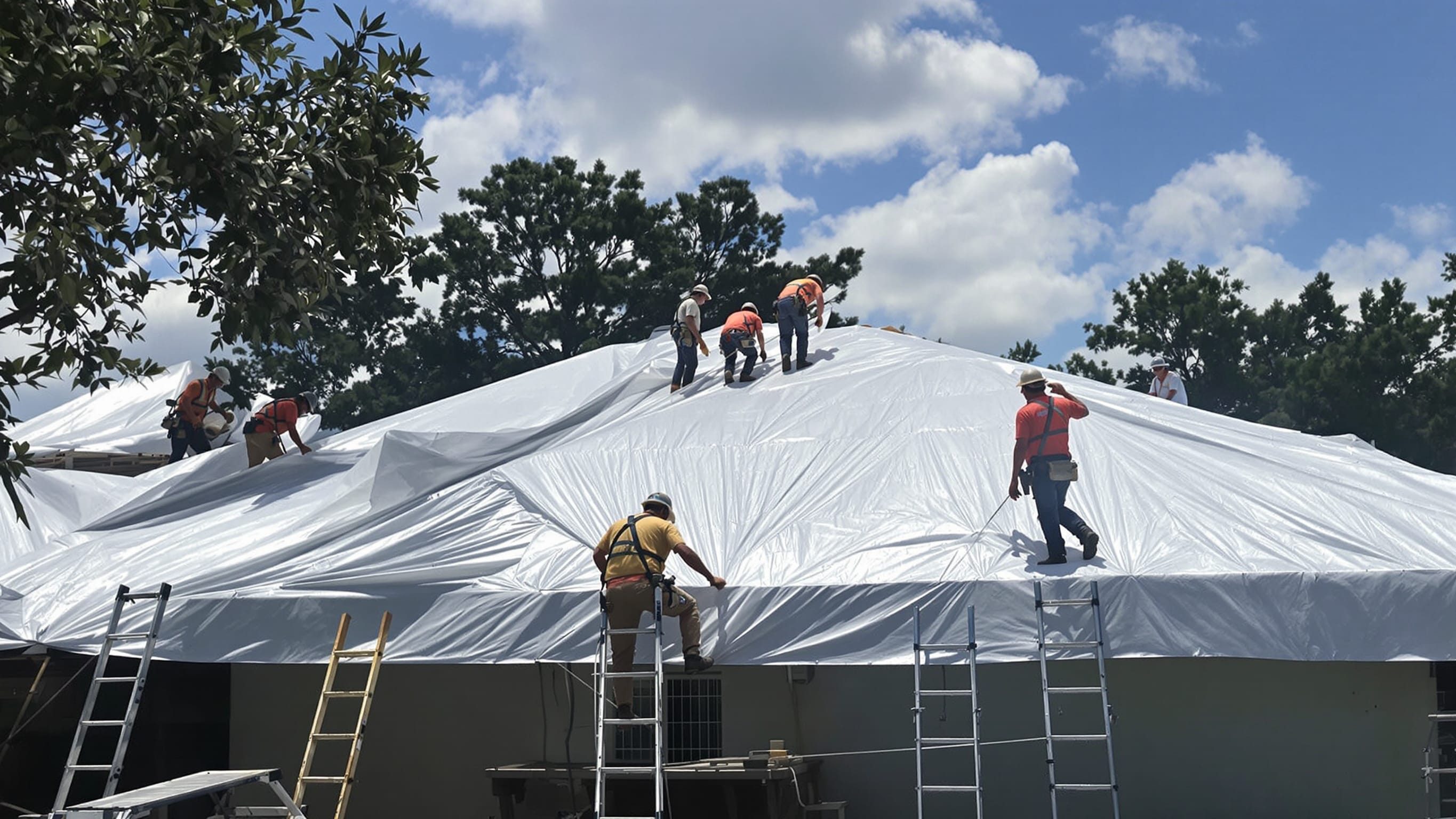 Emergency Roof Stabilization